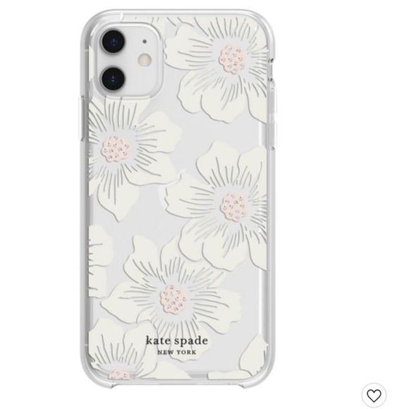 kate spade Other - 🎊 Kate Spade Clear Floral iPhone 11/XR  Case ✨🌸 💎